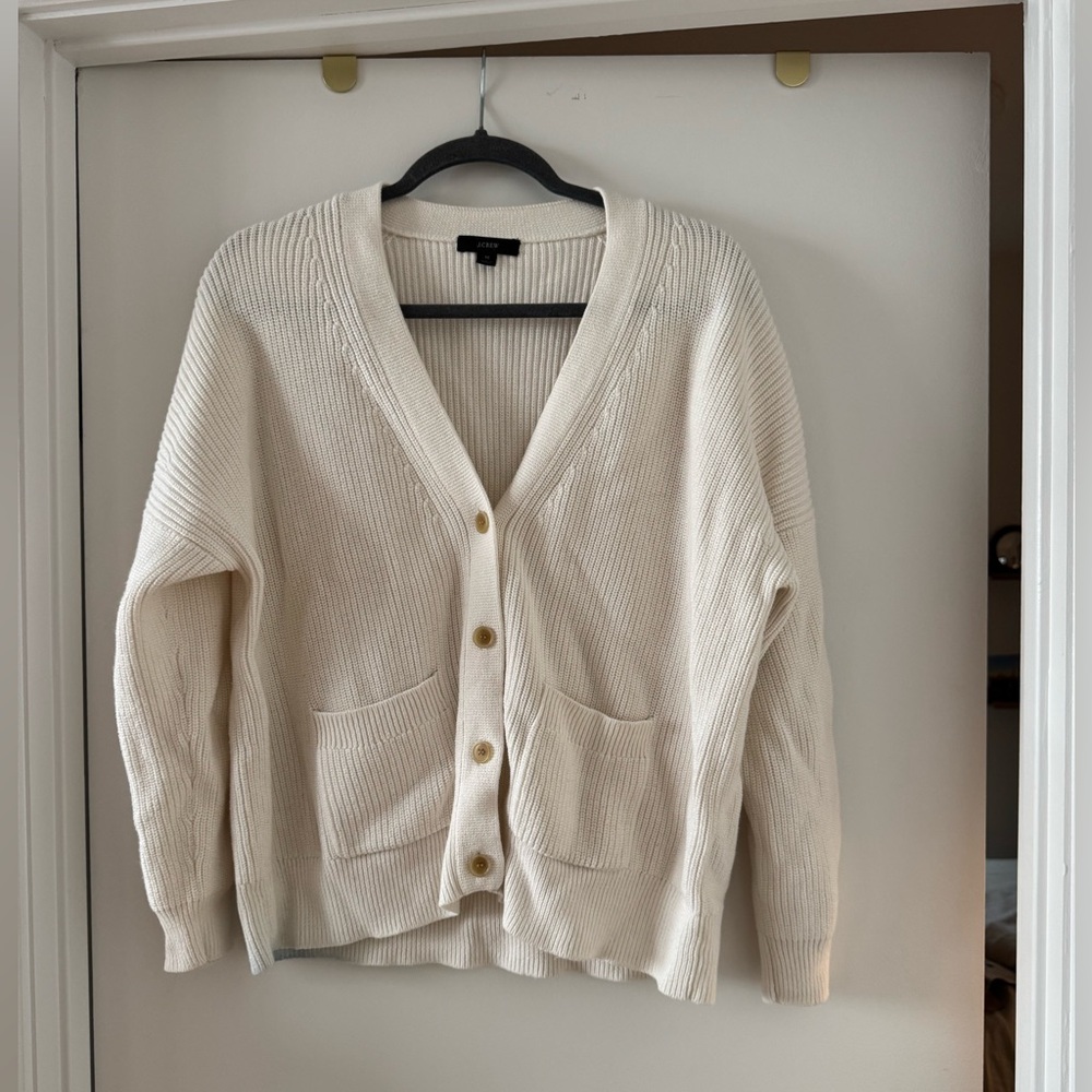 J. Crew Cotton Cardigan